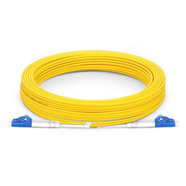 Jumper de Fibra Óptica Dúplex Singlemodo LCU-LCU 15M