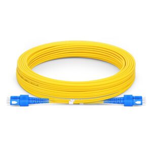 Jumper de Fibra Óptica Dúplex Singlemodo SCU-SCU 15M