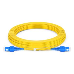 Jumper de Fibra Óptica Dúplex Singlemodo SCU-SCU 5M