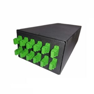 Cabecera Mural de Fibra Óptica 12P LC/SC