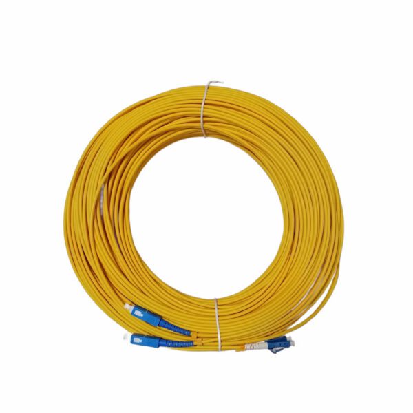 Jumper de Fibra Optica Dúplex Singlemodo LCU-SCU 60M