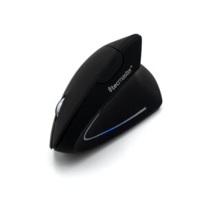 Mouse Inalambrico Recargable Negro Tecmaster