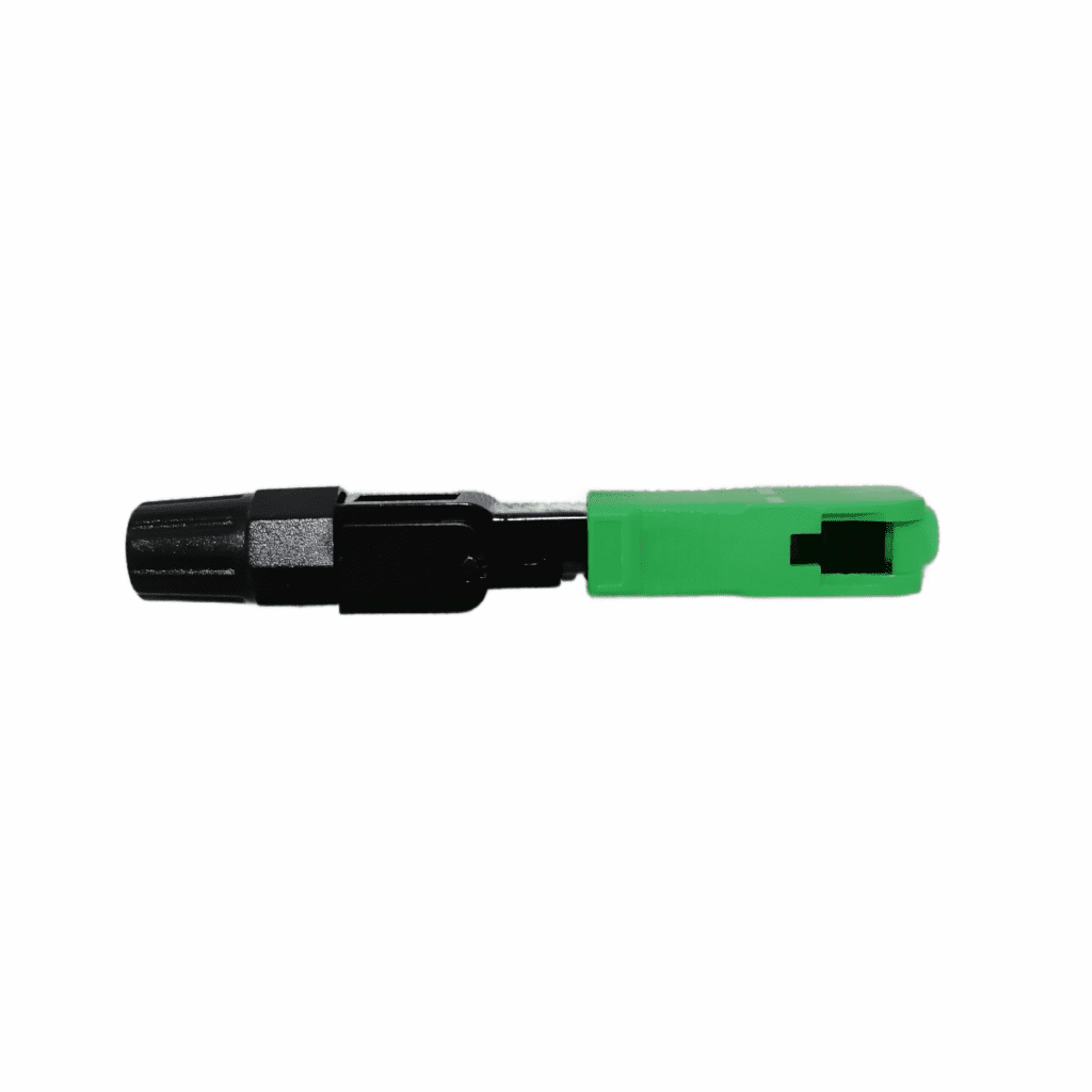 Conector Rápido Monomodo de Fibra Óptica SC/APC - CG Tecno