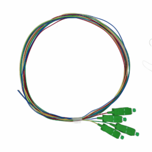 Pigtail de fibra óptica monomodo SC-APC 1.5Mts