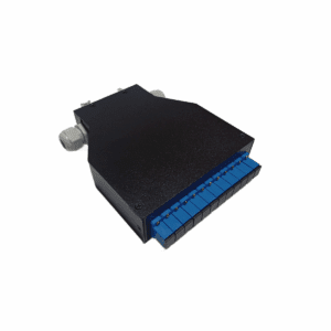 Cabecera de Fibra Óptica para Riel Din 12P SC