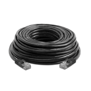 Patch Cord de Red SFTP CAT 6 Negro LSZH 20Mts