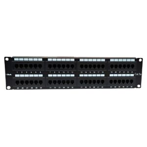 Patch Panel 48 Puertos RJ45 Cat 5E Ulink