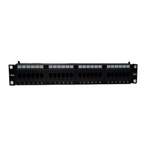 Patch Panel 24 Puertos RJ45 Cat 6 Ulink