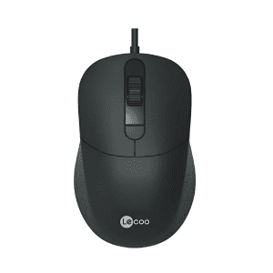 Mouse Optico USB 2400 DPI Negro Lecoo MS102