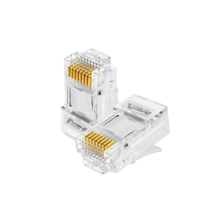 Conector Macho RJ45 Cat5e Bolsa 100 unids