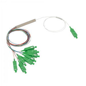 Splitter 1x8 SM SC APC para Gpon/Epon 1m PLC